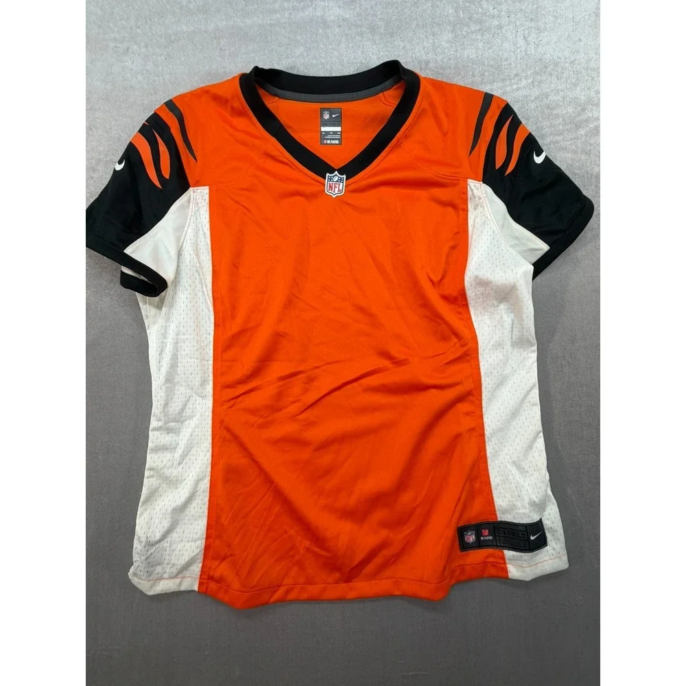 New Nike On Field Women Cincinnati Bengals Jersey Orange Size XXL
